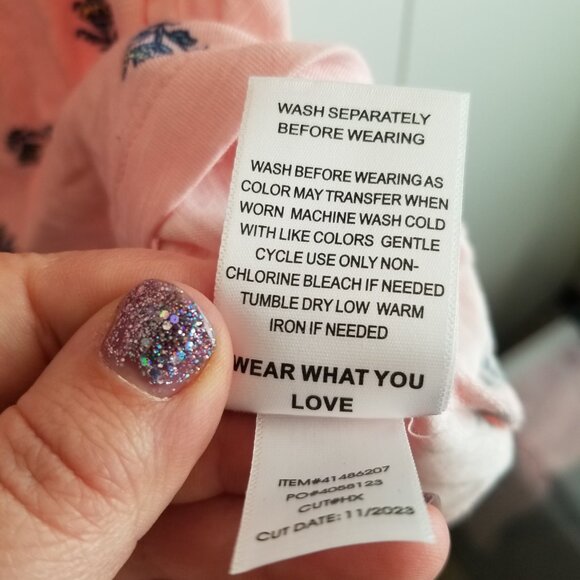 Sweet slub knit torrid shirt - Picture 7 of 8